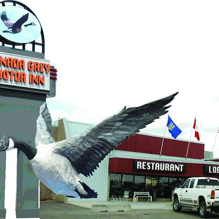 Travelodge Hanna Canada Grey Kültér fotó