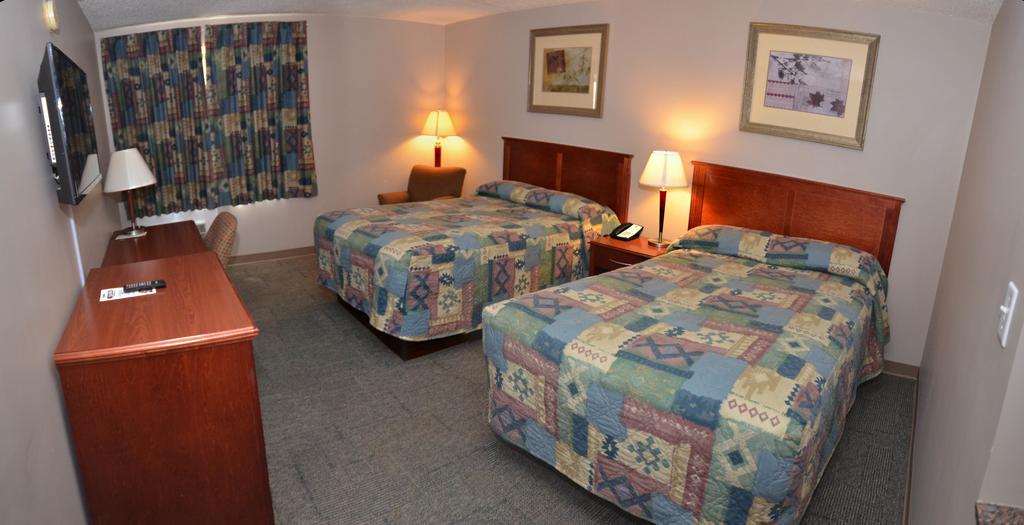 Travelodge Hanna Canada Grey Kültér fotó