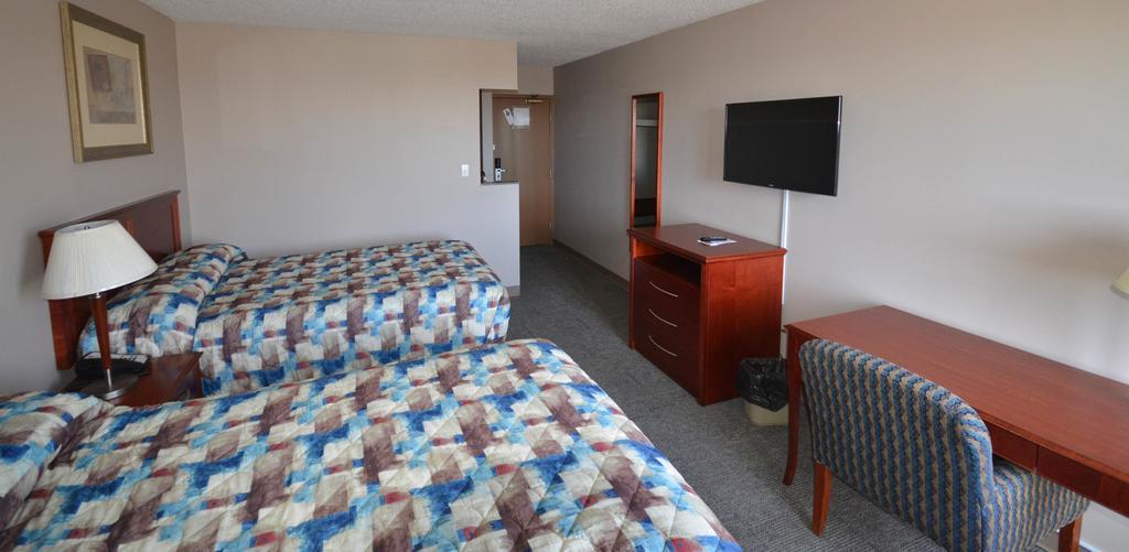 Travelodge Hanna Canada Grey Kültér fotó