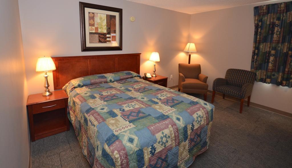 Travelodge Hanna Canada Grey Kültér fotó